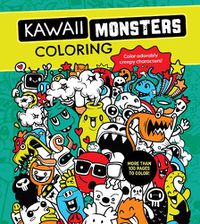 Cover image for Kawaii Monsters Coloring Book