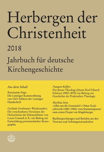 Cover image for Herbergen Der Christenheit 2018: Jahrbuch Fur Deutsche Kirchengeschichte