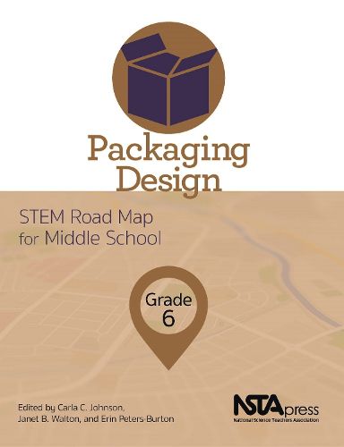 Cover image for Packaging Design: STEM Road Map for Middle School, Grade 6