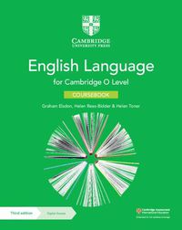 Cover image for Cambridge O Level English Language Coursebook with Digital Access (2 Years)