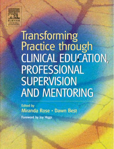 Cover image for Transforming Practice through Clinical Education, Professional Supervision and Mentoring