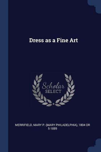 Cover image for Dress as a Fine Art