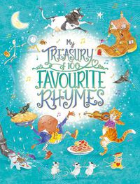 Cover image for My Treasury of 100 Favourite Rhymes