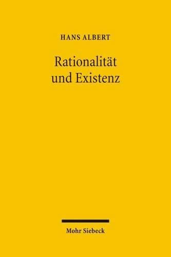 Cover image for Rationalitat und Existenz: Politische Arithmetik und Politische Anthropologie