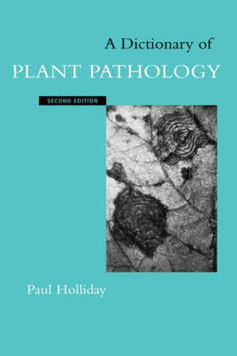 Cover image for A Dictionary of Plant Pathology