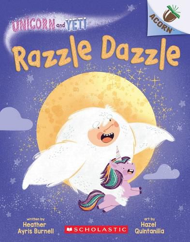 Cover image for Razzle Dazzle: An Acorn Book (Unicorn and Yeti #9)