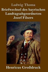 Cover image for Briefwechsel des bayrischen Landtagsabgeordneten Jozef Filsers (Grossdruck)