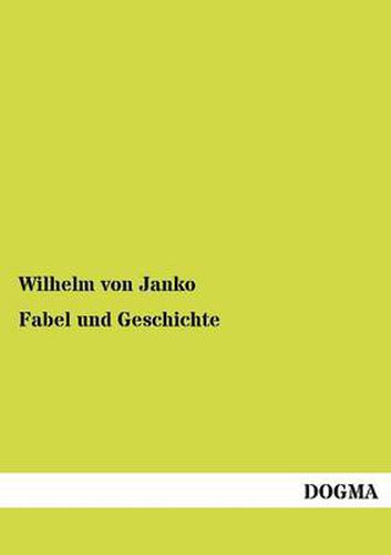 Cover image for Fabel und Geschichte