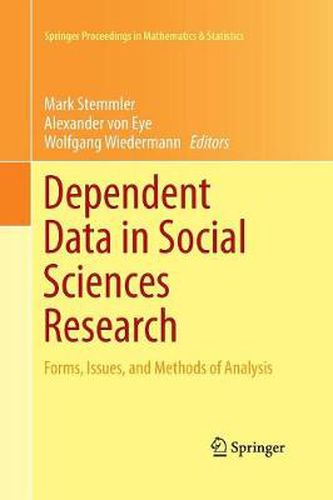 Cover image for Dependent Data in Social Sciences Research: Forms, Issues, and Methods of Analysis