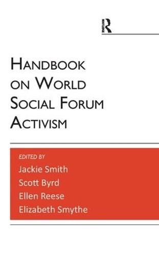 Cover image for Handbook on World Social Forum Activism