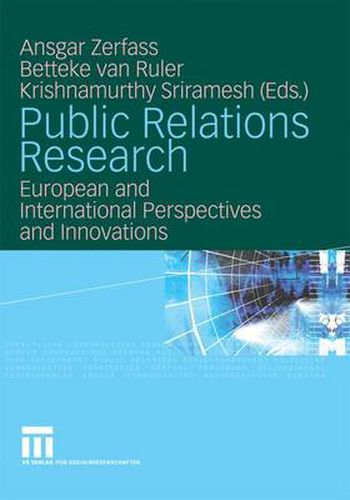 Cover image for Public Relations Research: European and International Perspectives and Innovations