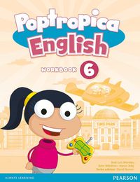 Cover image for Poptropica English American Edition 6 Workbook and Audio CD Pack