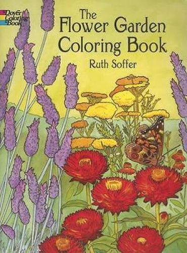 Cover image for The Flower Garden Coloring Book