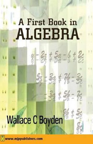 Cover image for A First Book in Algebra