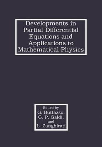 Cover image for Developments in Partial Differential Equations and Applications to Mathematical Physics