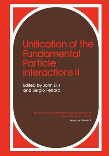 Cover image for Unification of the Fundamental Particle Interactions II