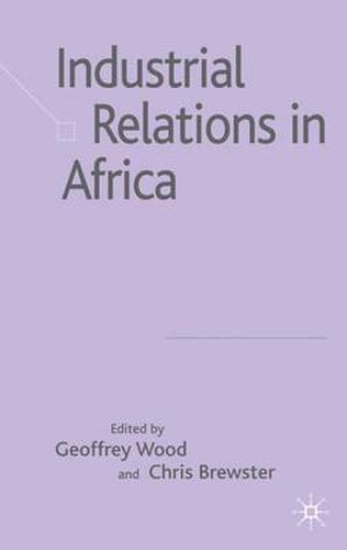 Cover image for Industrial Relations in Africa