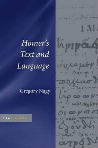 Cover image for Homer's Text and Language