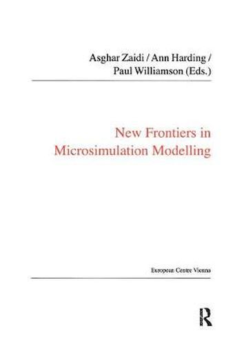 Cover image for New Frontiers in Microsimulation Modelling