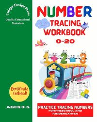 Cover image for Number Tracing Workbook