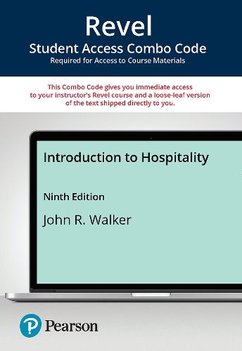 Cover image for Introduction to Hospitality -- Revel + Print Combo Access Code