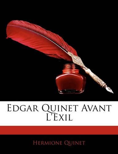 Edgar Quinet Avant L'Exil