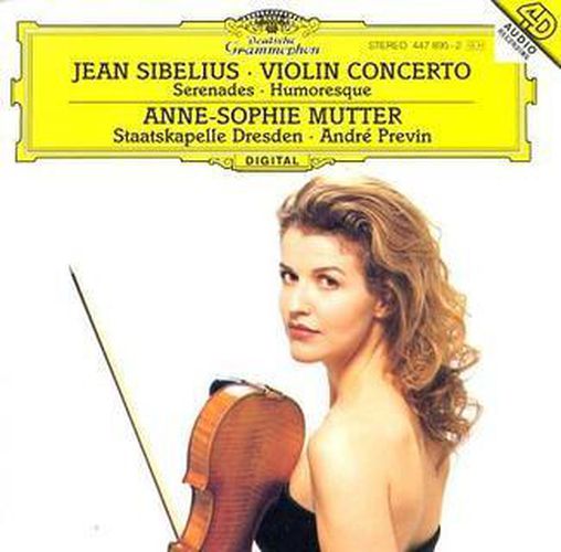 Cover image for Sibelius Violin Concerto Serenade Humoresque