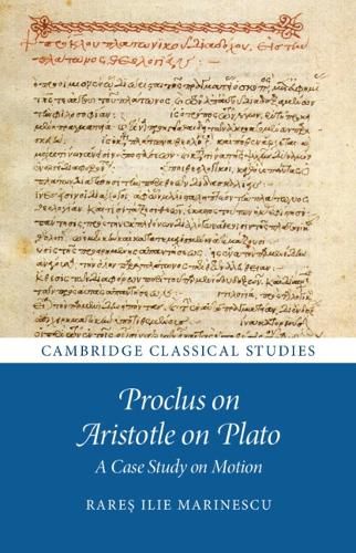 Cover image for Proclus on Aristotle on Plato
