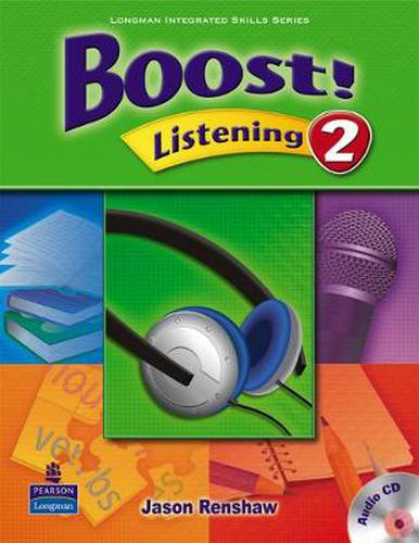 Cover image for Boost! Listening 2 Student Book with Audio CD