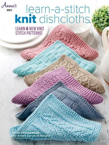 Cover image for Learn-A-Stitch Knit Dishcloths