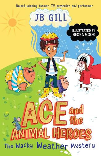 Cover image for Ace and the Animal Heroes: The Wacky Weather Mystery