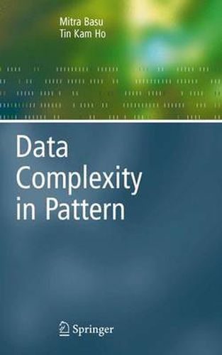 Cover image for Data Complexity in Pattern Recognition