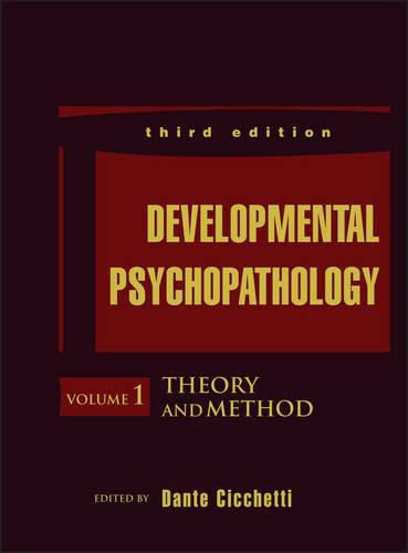 Cover image for Developmental Psychopathology: Theory and Method