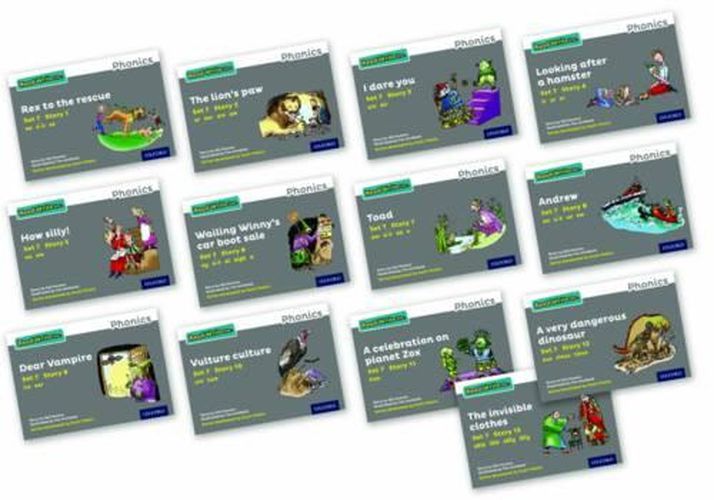 Cover image for Read Write Inc. Phonics: Grey Set 7 Storybooks Mixed Pack of 13