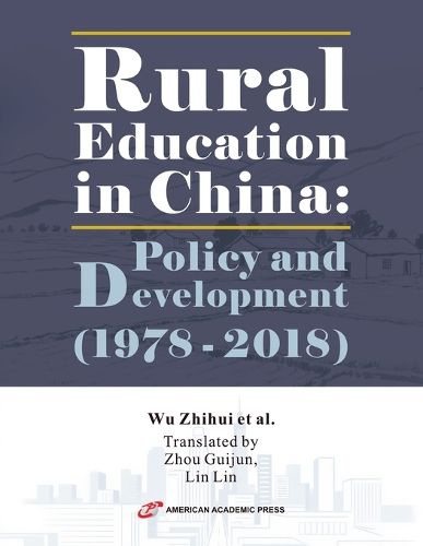 Cover image for Rural Education in China