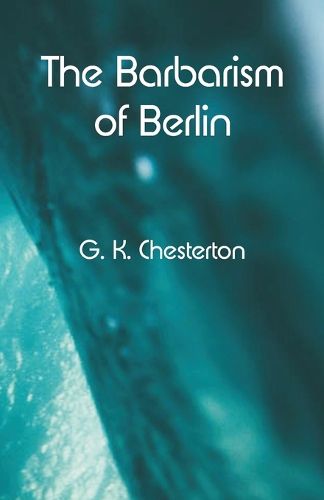 Cover image for The Barbarism of Berlin