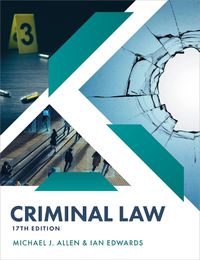 Cover image for Criminal Law