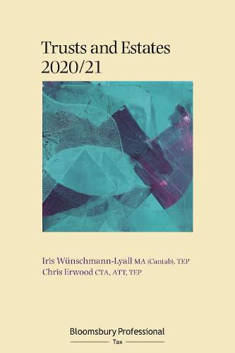 Cover image for Bloomsbury Professional Trusts and Estates 2020/21