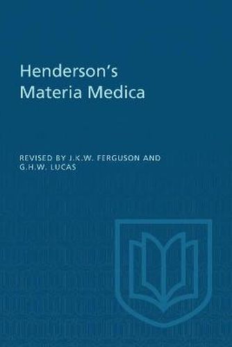 Henderson's Materia Medica