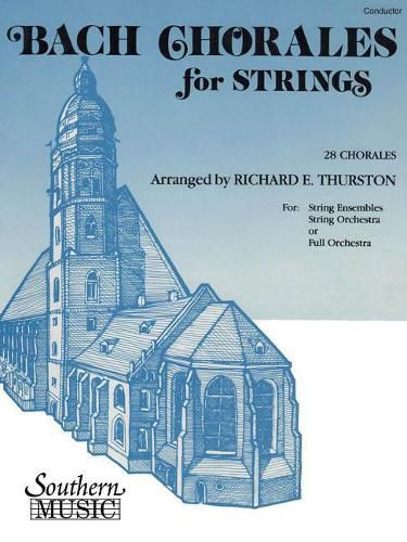 Cover image for Bach Chorales for Strings, 28 Chorales: Violin 2