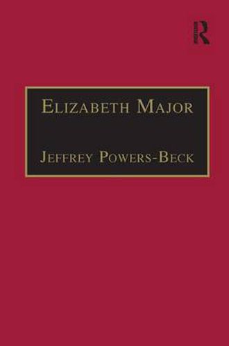 Cover image for Elizabeth Major: Printed Writings 1641-1700: Series II, Part Two, Volume 6