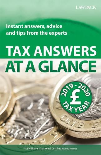 Cover image for Tax Answers at a Glance 2019/20: Instant answers, advice and tips from the experts