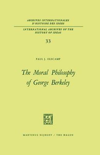 Cover image for The Moral Philosophy of George Berkeley