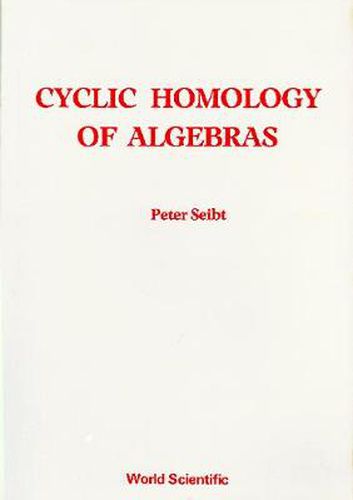 Cyclic Homology Of Algebras