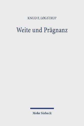 Cover image for Weite und Pragnanz: Sprachphilosophische Betrachtungen. Metaphysik I