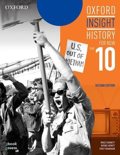 Cover image for Oxford Insight History for NSW Year 10 Student Book + obook assess