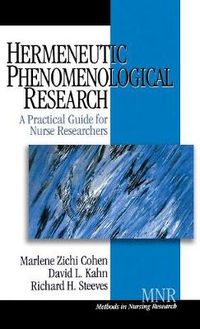 Cover image for Hermeneutic Phenomenological Research: A Practical Guide for Nurse Researchers