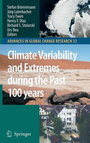 Cover image for Climate Variability and Extremes during the Past 100 years