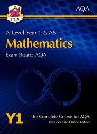 Cover image for A-Level Maths for AQA: Year 1 & AS Student Book with Online Edition