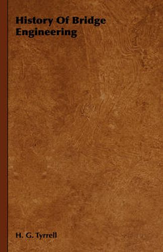 Cover image for History of Bridge Engineering